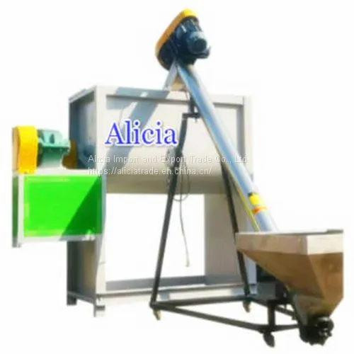 Stainless Steel U Shaped Horizontal Screw Mixer Horizontal Ribbon Mixer photo-2