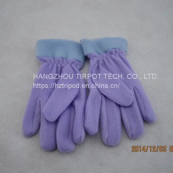 Outdoor Ski Sports Fleece Gloves Winter Warm Polar Fleece Gloves photo-5