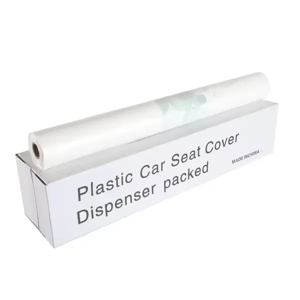 Car Disposable Universal Plastic Seat Covers for Car, Airplane, Restaurant, Bus Seats, Salon Chairs photo-5