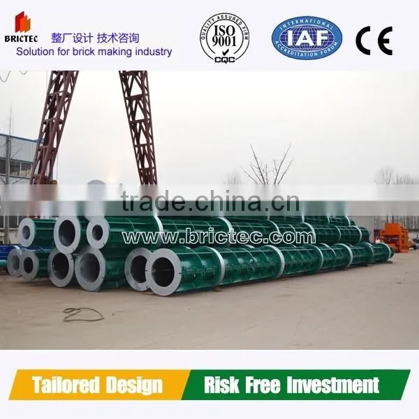 Material cement automatic professional concrete pole plastic mould