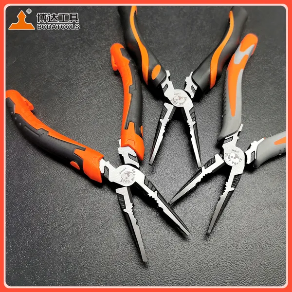 BODA-level Eccentric and Ergonomic Pointed Pliers Wholesale, OEM Customization, Multi-functional Wire Pliers. photo-5
