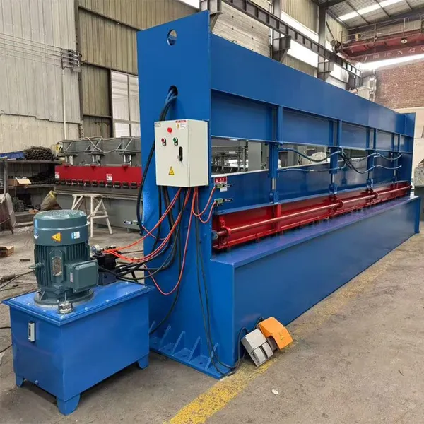 Metal Steel Plate Shearing Machine Hydraulic Shearing Machine 6-meter * 3mm Customized According to Needs photo-3