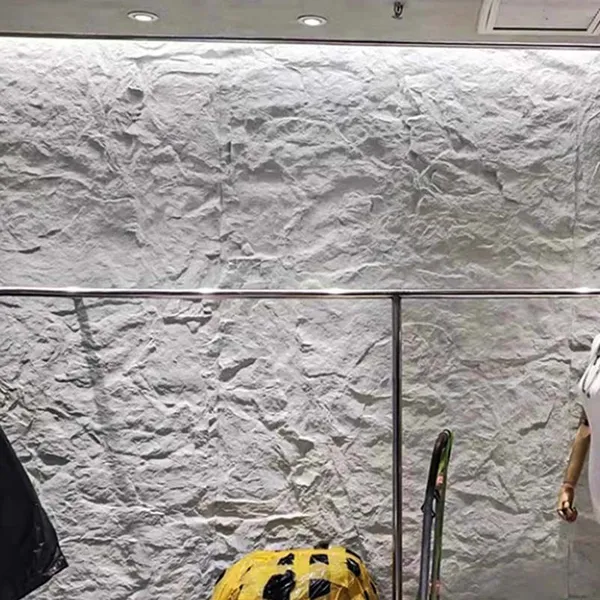 PU Stone Panels Outdoor Industrial Design Style Faux Rock Artificial Stone Wall Panel for Exterior Wall Decorative With CE photo-4