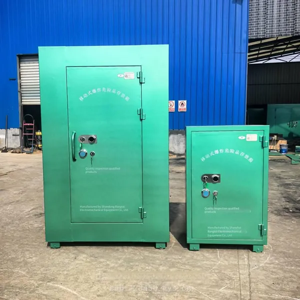 Civil Explosive Storage Cabinet, Temporary Explosive Storage Box for Construction Sites, Explosion-proof Equipment Password Cabinet, Qilu Bangtai photo-5