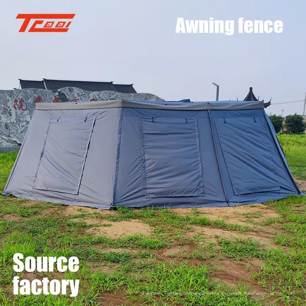 Awning Fence Car Side 270° Rotating 180 Sunshade Matching Outdoor Camping Oxford Cloth Car Sunshade Fence photo-2