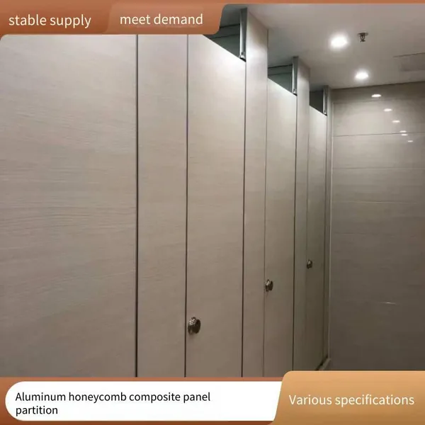 Public Restroom Partitions, 12mm Thick Anti-bet Wood Grain Panels, Toilet Partition Boards for Tourist Scenic Area Service Areas photo-2
