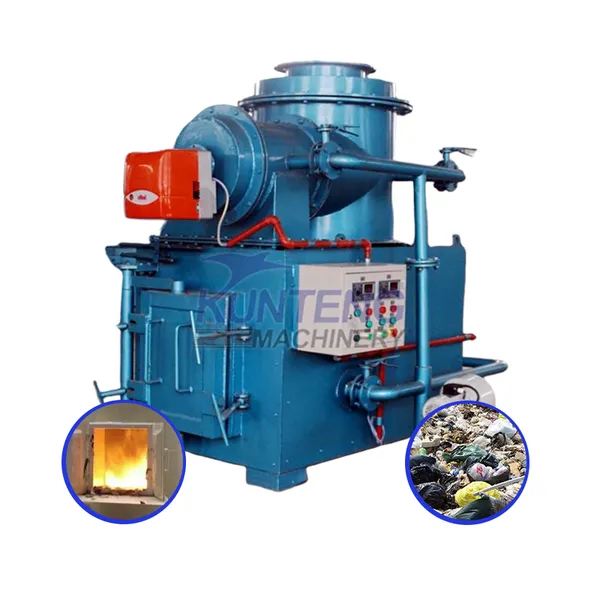 Smokeless Waste Incineration Machine Garbage Incinerator