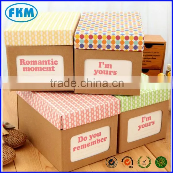 Shoes Box /Corrugated Folding Shoes Box / Rigid Shoe Box photo-5
