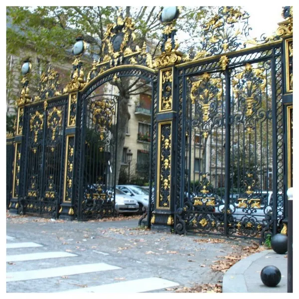 Metal Gate Wrought Iron Gates Aluminum Gate Design For Home