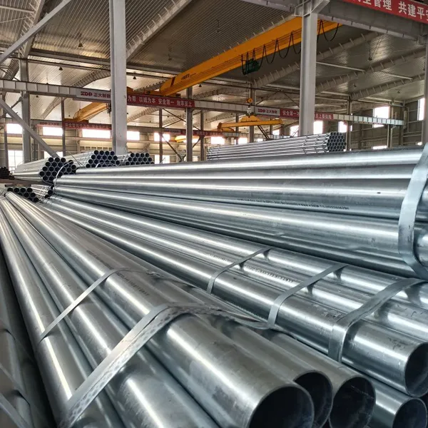 ASTM A53 BS 1387 Hot Dipped Galvanized ERW Round Steel Pipe photo-2