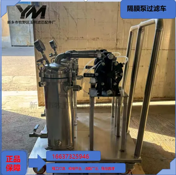 Diaphragm Pump Filter Cart photo-3
