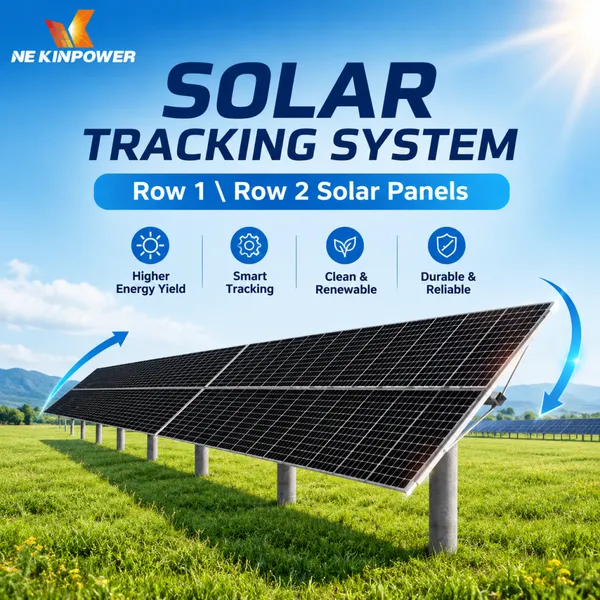 Horizontal Single Axis Solar Tracker for Utility Scale PV Power Plants