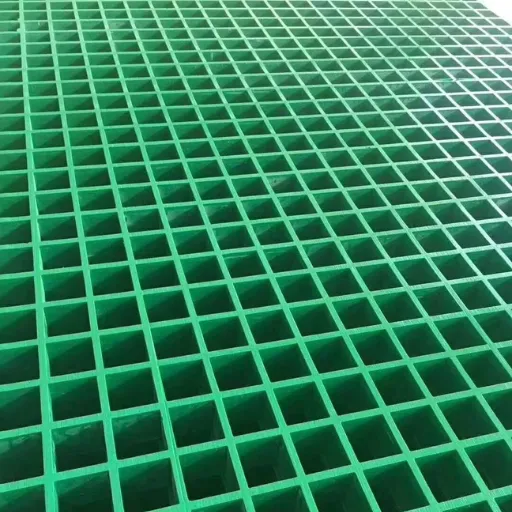Molded FRP Gratings for Trench Covers Reinforced Plastic Mesh Panels Fiberglass photo-4