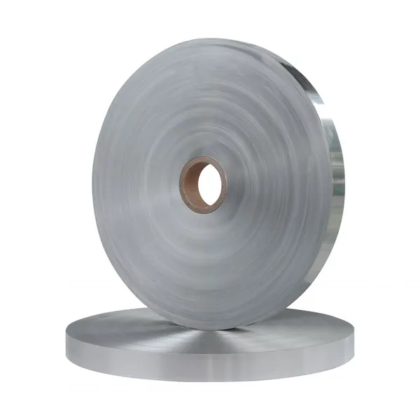 12 Micron Metalized PET/LDPE Plastic Coated Laminated Film Aluminum Foil Roll photo-5