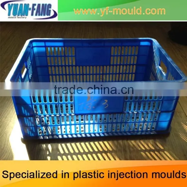 OEM Custom Plastic Vegetable Crate Mold Injection Crate Mold Fruit Crate Mould photo-6