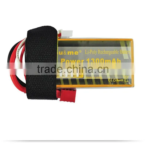 1300mAh 7.4V 25C Lipo Battery for RC Toys