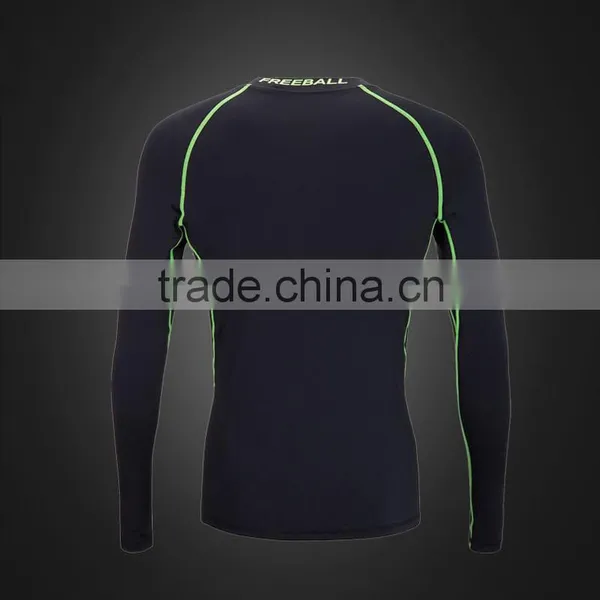 (OEM/ODM Factory)Performance Compression Base Layer Long Sleeve Compression Thermal Top photo-2
