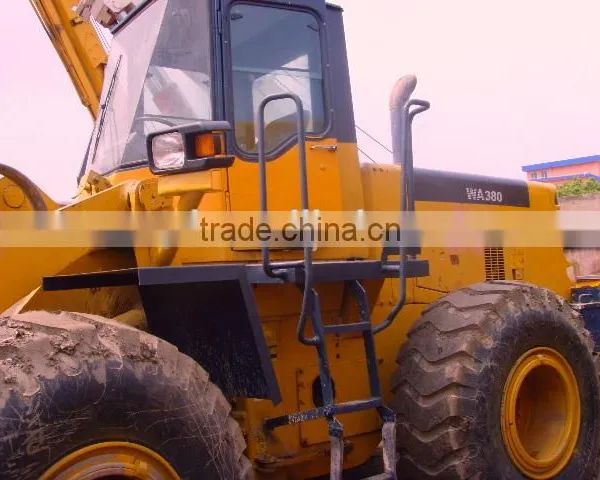Reasonable Price Used Good Condition Wheel Loader WA380 for Cheap Sale in Shanghai photo-4