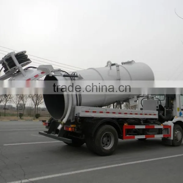 2015 Yuanyi High Quality 8-16CBM Sewage Suction Truck for Sale photo-5