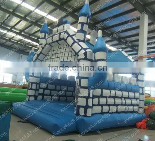2014 Blue Castle Inflatable Jumping Castle Children Party Game photo-3