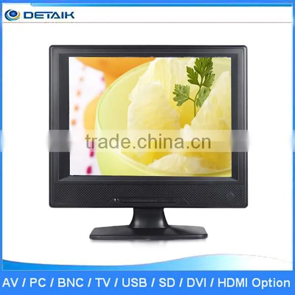 DTK-1203C TFT LED AV HD BNC Input 12 " LCD Monitor VGA