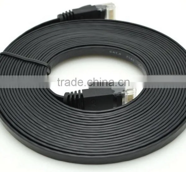 High Performance Ultra Slim Flat Lan Cable UTP Cat6 Patch Cable photo-2