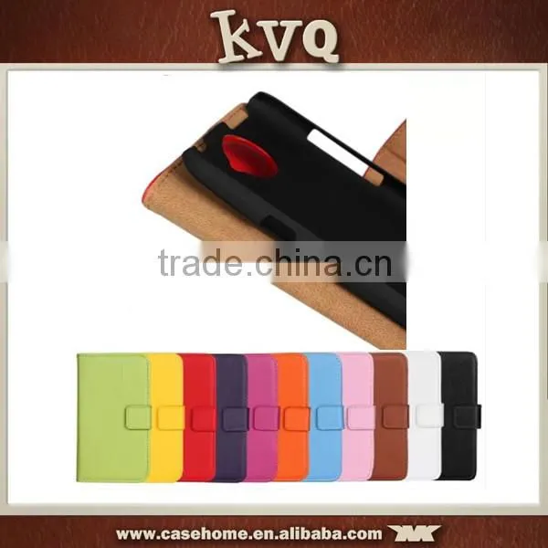 Leather Wallet Stand Card Flip Case Cover For HTC One X photo-3