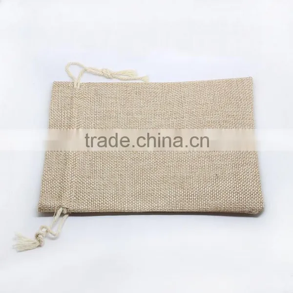 BP0703 Fashion Jewelry Linen Jute Burlap Pouch Bags,gife Bags for Bracelets photo-2