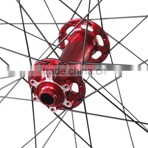 26er Carbon Fatbike Rims 90mm Width Clincher Tubeless Ready Fat Bicycle Wheels photo-6