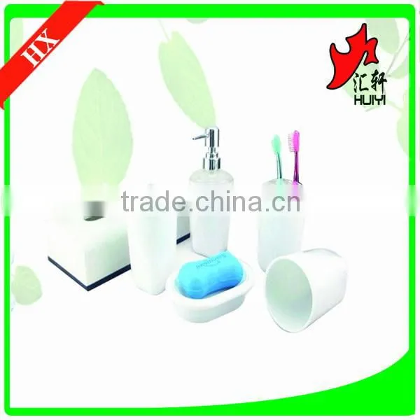 6pcs Plastic Bathroom Accessory photo-3