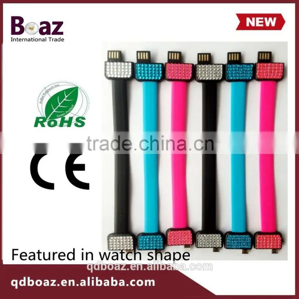 Charging Cable Bracelet Usb Data Cable for Iphone & Android photo-3