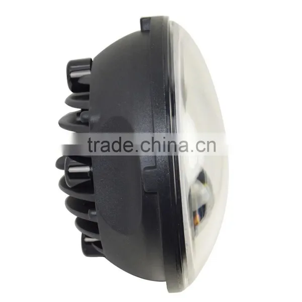 Super Top Rated 5.75'' 40w Black Housing Led Headlight for Harley photo-6