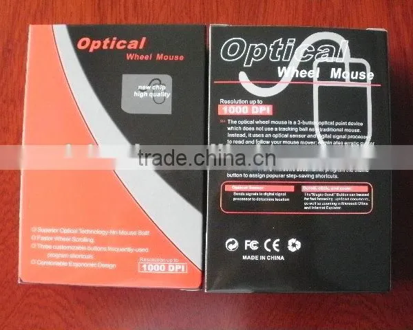 2016 Big Size Comfortable Touch Feeling Both Hands OEM Logo Wired Optical USB Mice photo-2