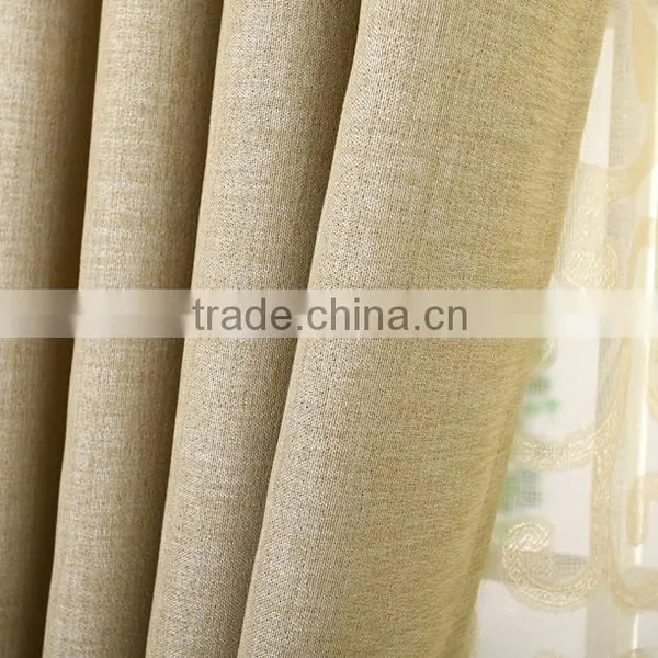 Cheap Curtain Fabric 100% Linen Blackout Curtain Fabric Fabric for Curtains photo-3