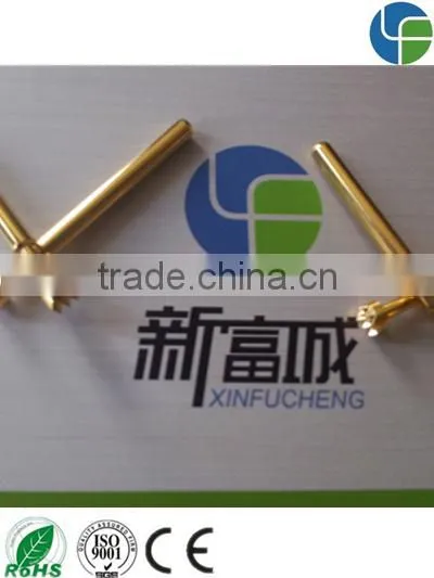 Custom LED Lighting Charger Pogo Pin,brass Contact Pins for PCB and Connector,solder Cup photo-4