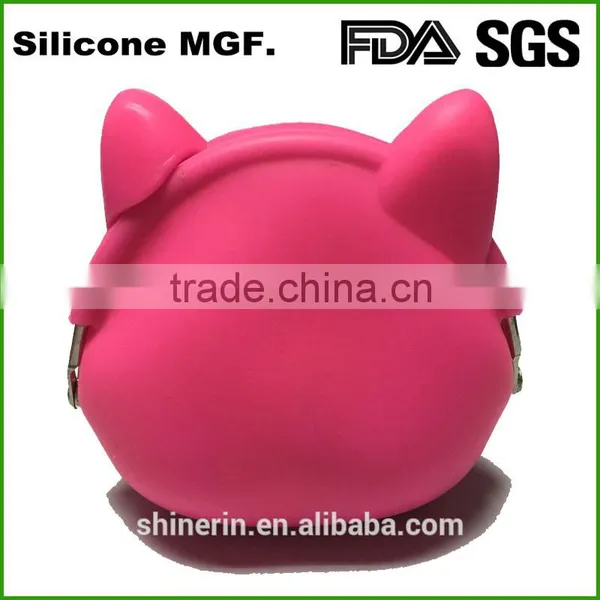 Unisex Gender Ladies Coin Purse Silicone Purse Male Using Gifts photo-6