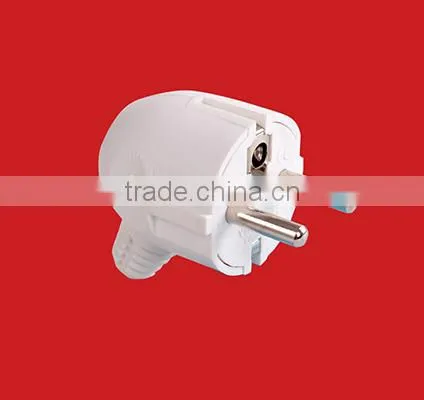Power Plug With Grounding/ Schuko Power Plug
