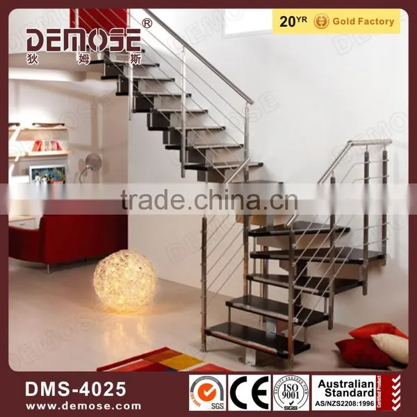 creative stair parts components attic steel wood staircase