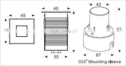 2W Stainless Steel LED Underground Light photo-3