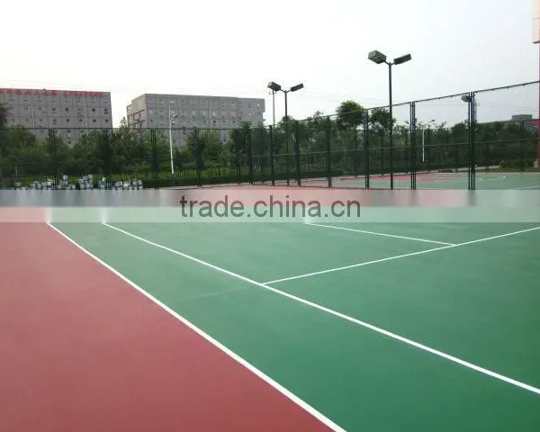 No-toxic and Environmental Friendly Tennis Court Flooring Materials