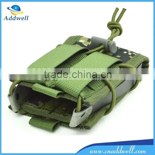 Camouflage Molle Tactical Military Knit Mobile Phone Bag photo-2