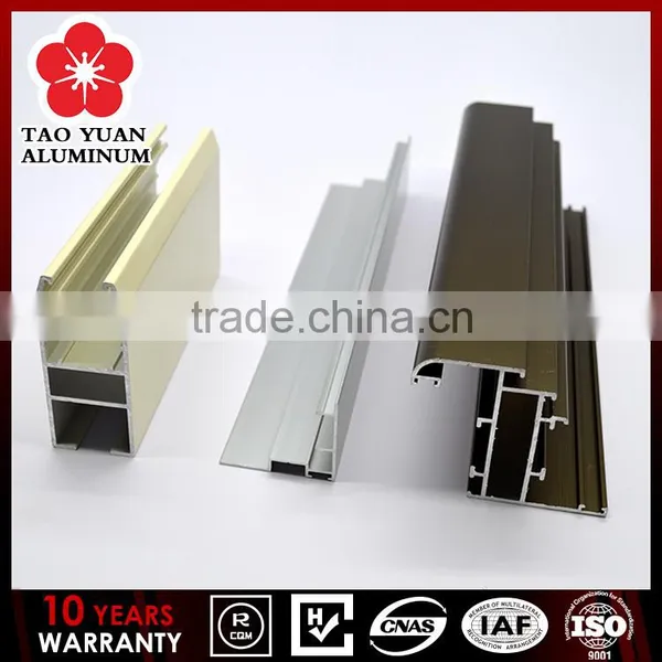 High Quality Window and Door Curtain Wall Aluminum Extrusion Profile for Ethiopia Market photo-3