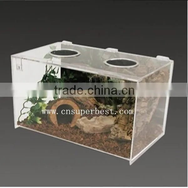 Clear Acrylic Bird House & Feeder
