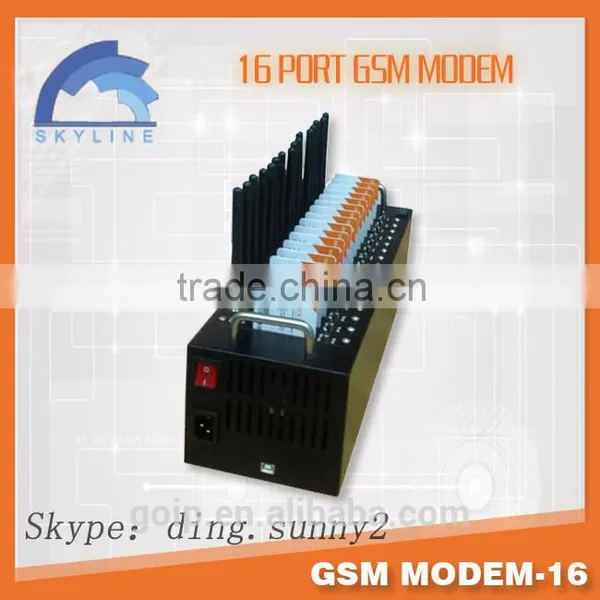 Big Promotion! Best Price 16 Port GSM Modem With Quectel Module M35, 16 Port GSM GPRS SMS Module