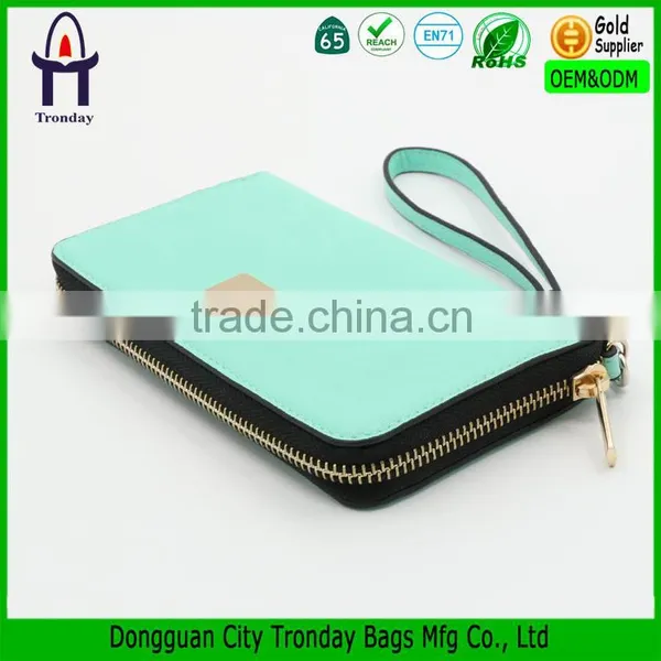 Wholesale PU Leather Women Wallet Female Clutch Wallet for Phone 6 photo-2