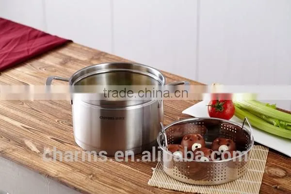 Charms Double Handles Stainless Steel Steamer photo-4