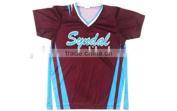 Full Sublimated Printing V-neck Soccer Jersey Reversible photo-3