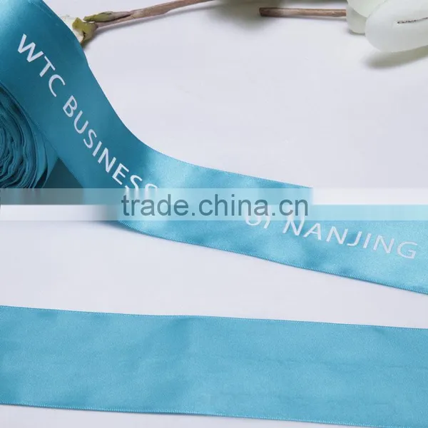 Custom Printed Eco-friendly Ribbons/polyester Satin Ribbon Quality Choice photo-2