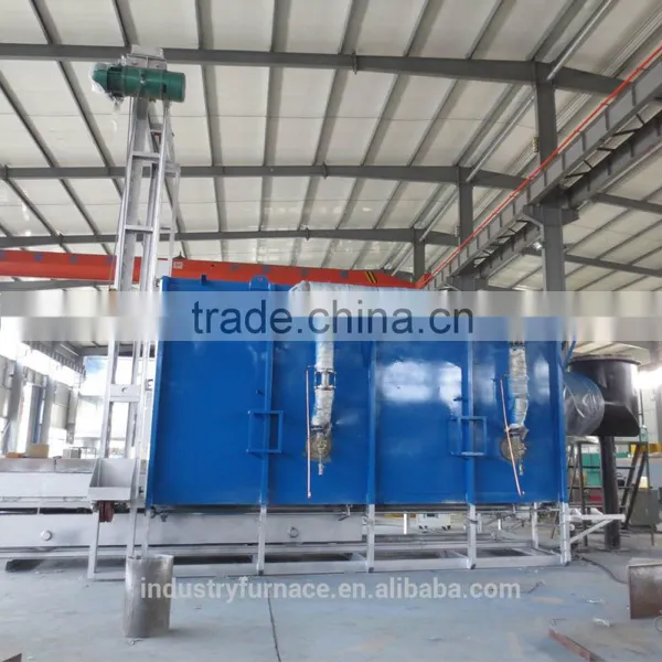 Large Gas Fired Car Bottom Furnace