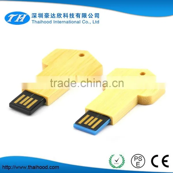 Promotional Custom 32gb Flash Drive Wooden Mini Usb Key With Real Capacity photo-4